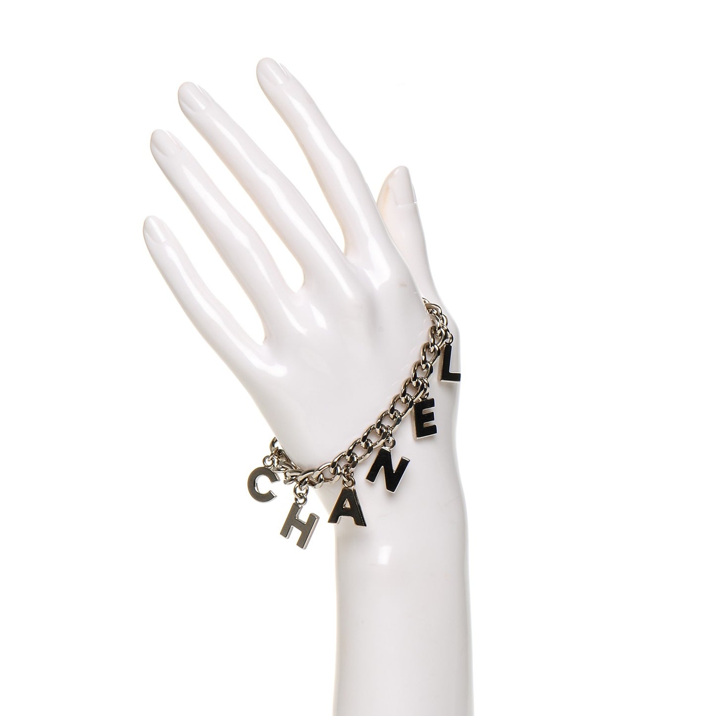 CC Logo Charms Bracelet Silver
