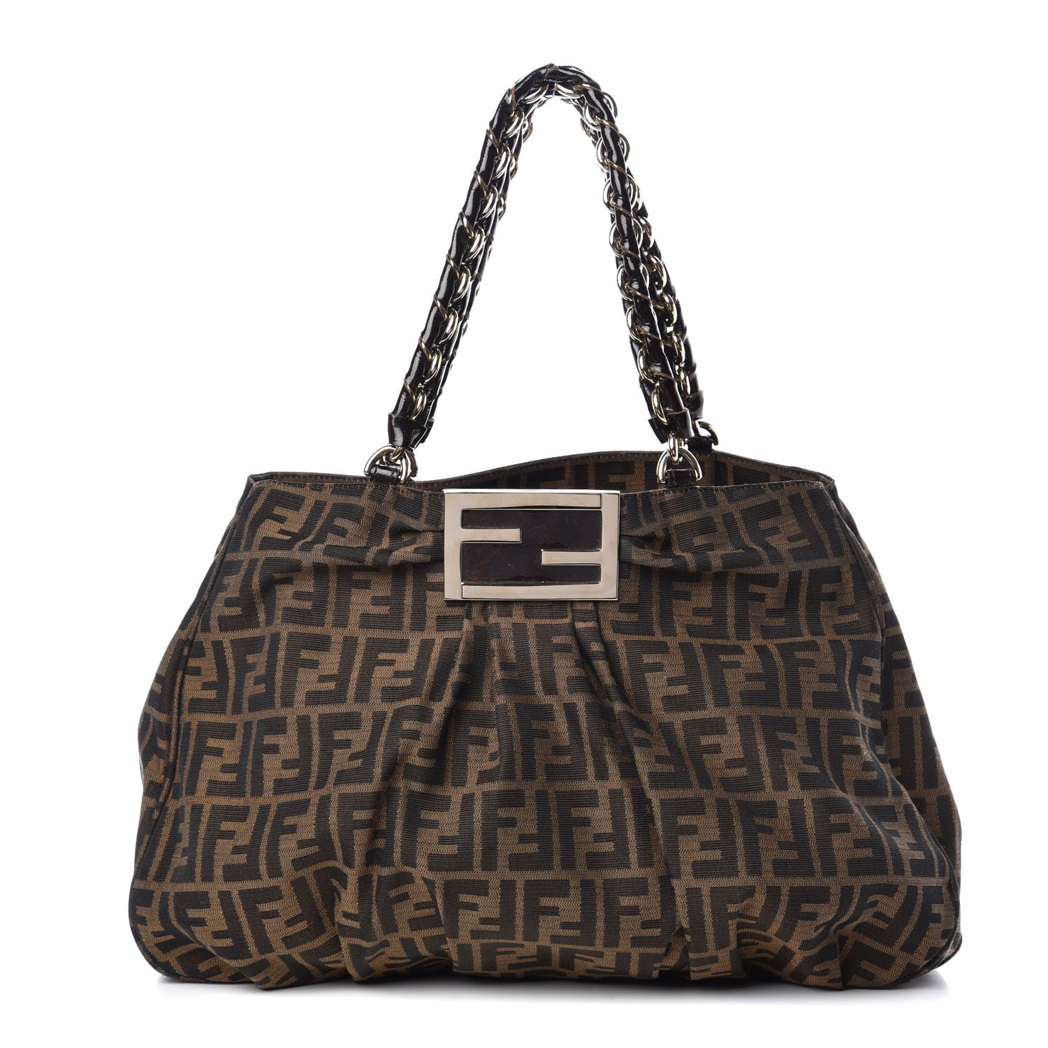 Fendi Zucca Mia Tote Tobacco 1 of 9