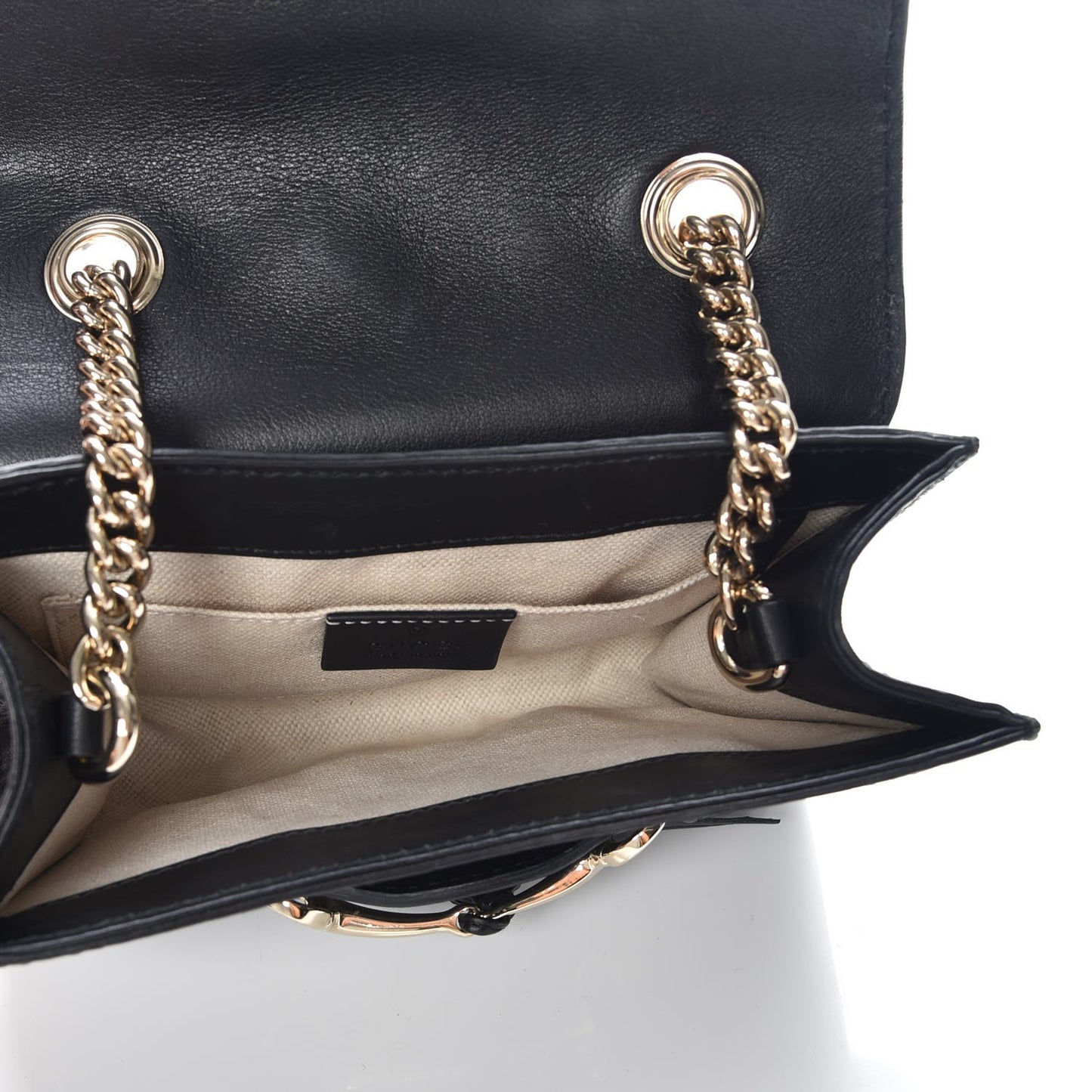 Guccissima Mini Emily Shoulder Bag Black