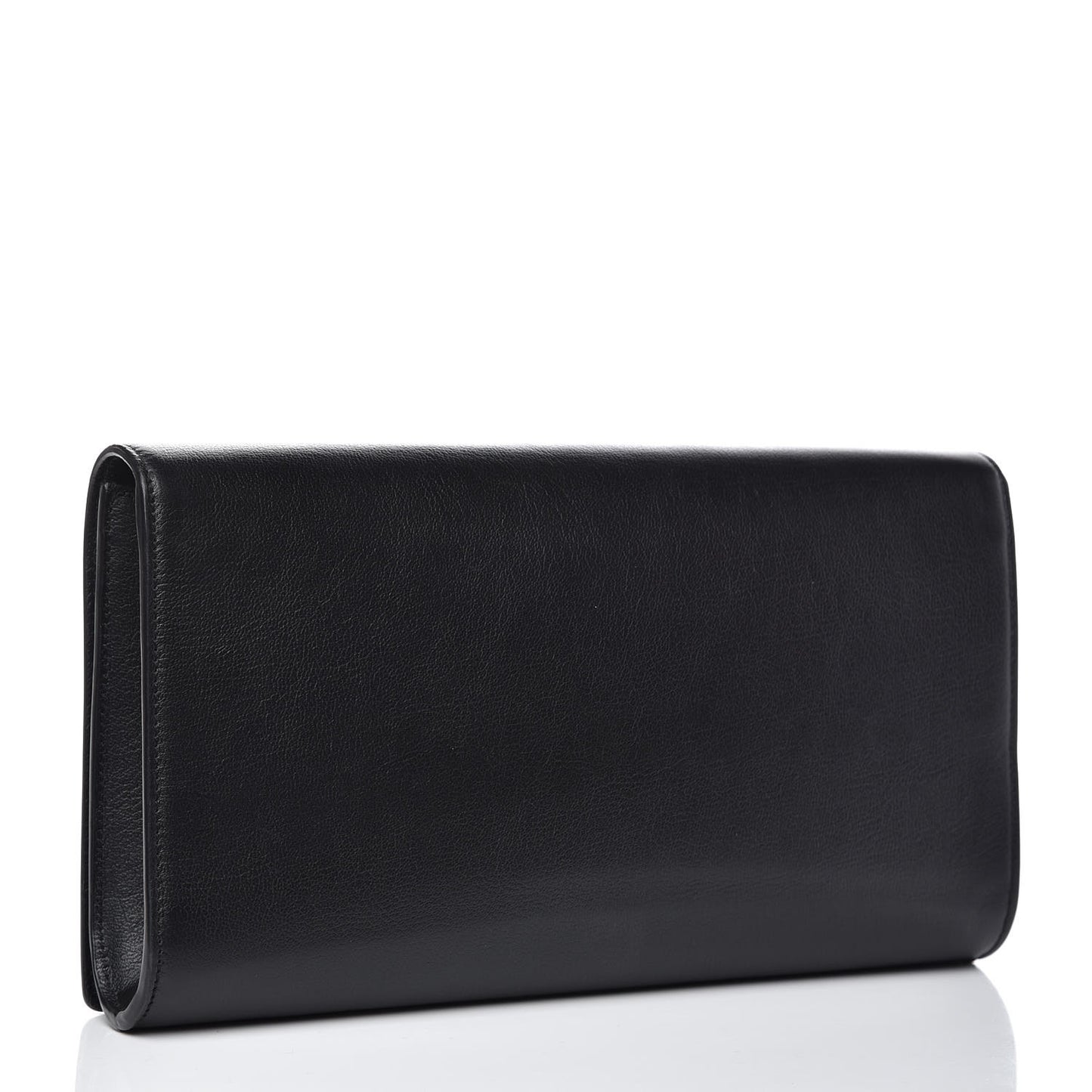 Calfskin Monogram Large Belle De Jour Clutch Black