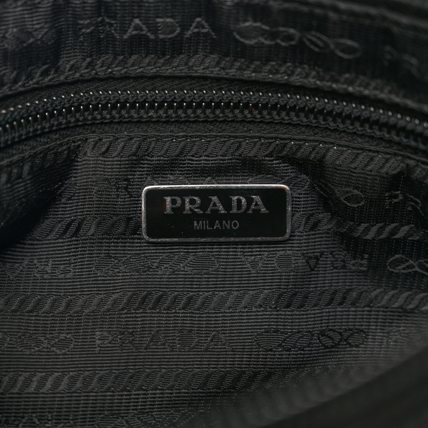 Prada Re-Nylon Vela Pouch Black 7 of 10