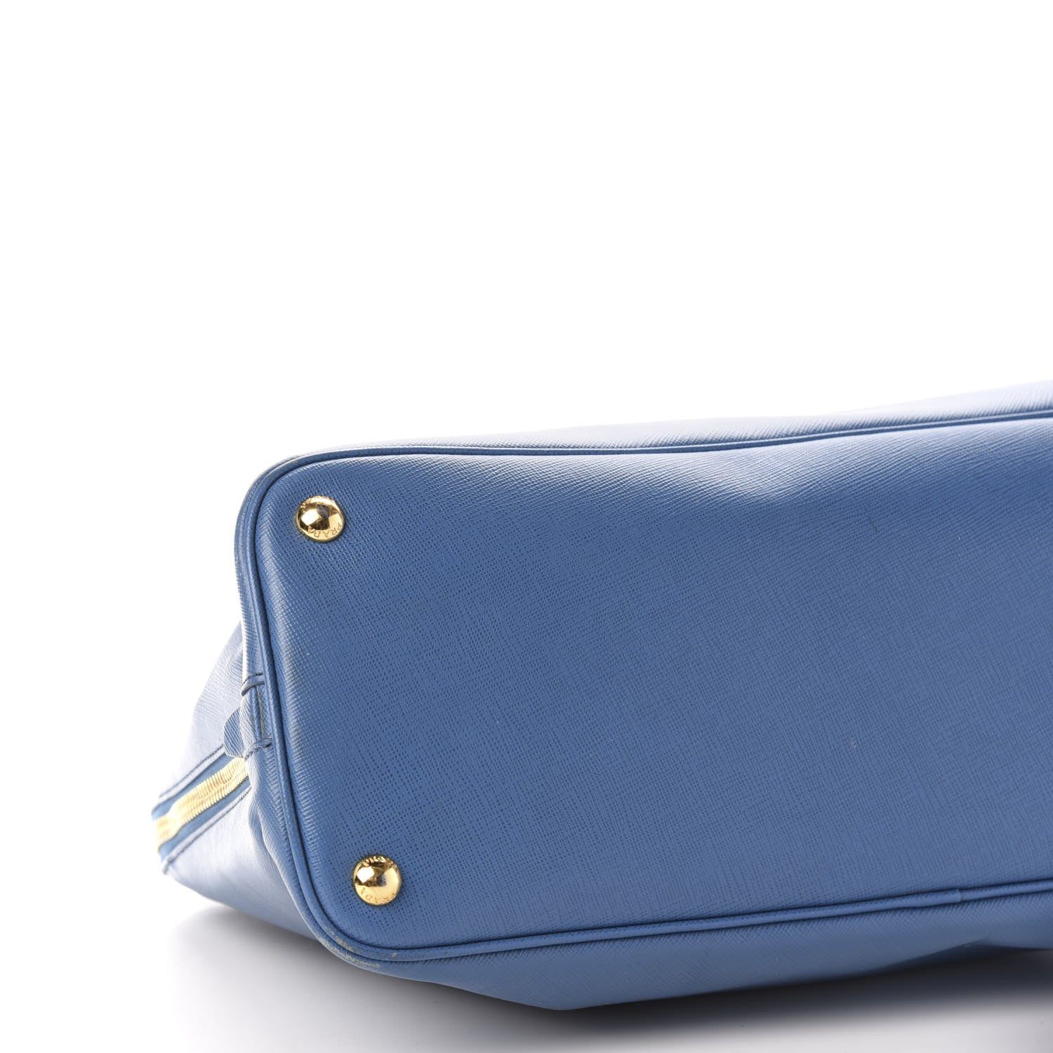 Prada Saffiano Lux Large Promenade Tote Bluette 9 of 13