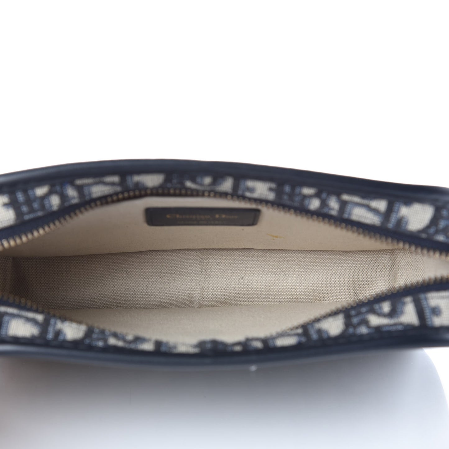 Oblique Diorquake Clutch Blue