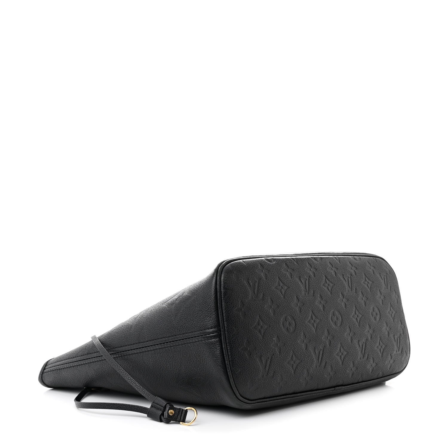 Louis Vuitton Empreinte Monogram Giant Neverfull MM    Black 5 of 13