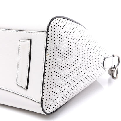 Givenchy Lambskin Perforated Small Antigona White 8 of 10