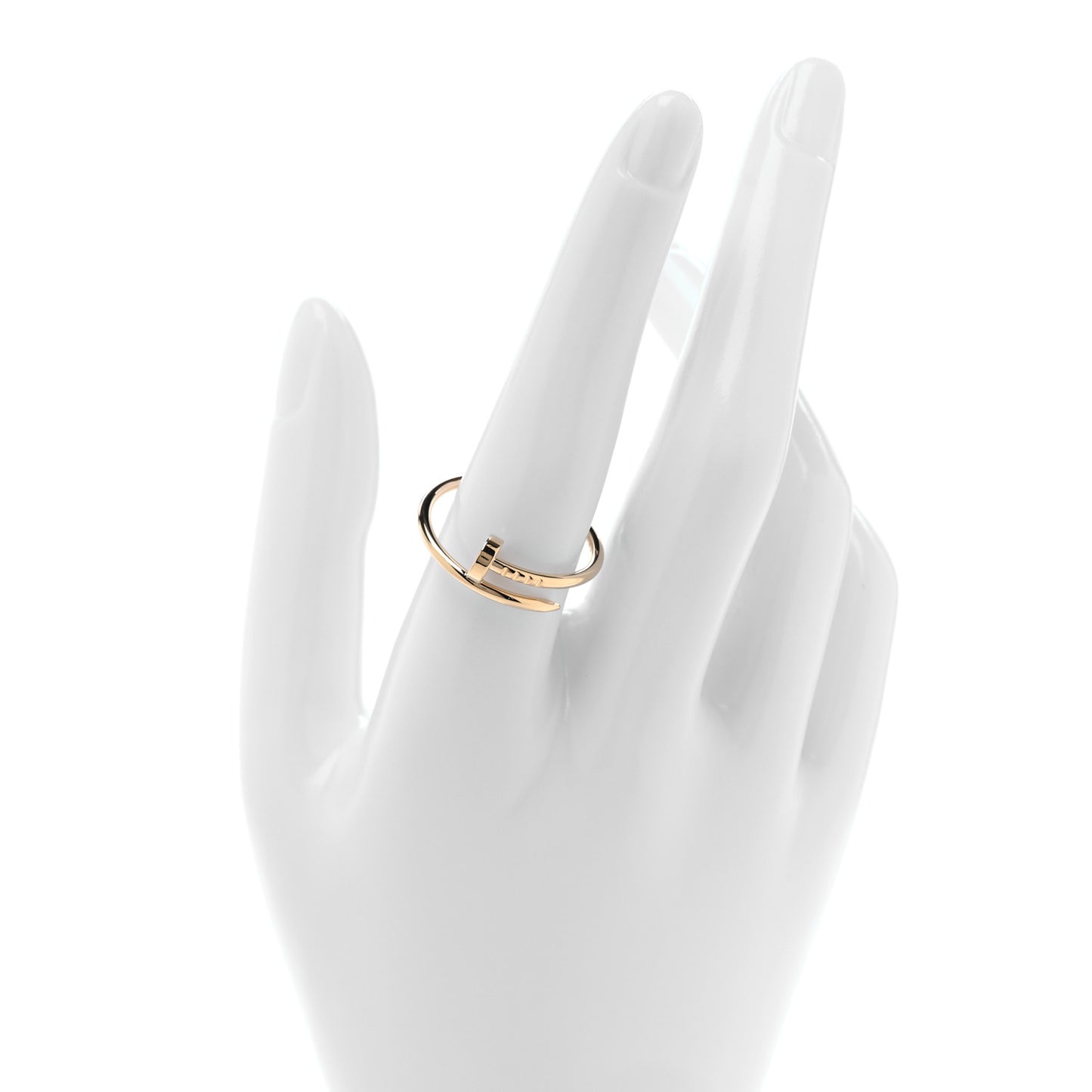 18K Yellow Gold Small Juste Un Clou Ring 59 8.75
