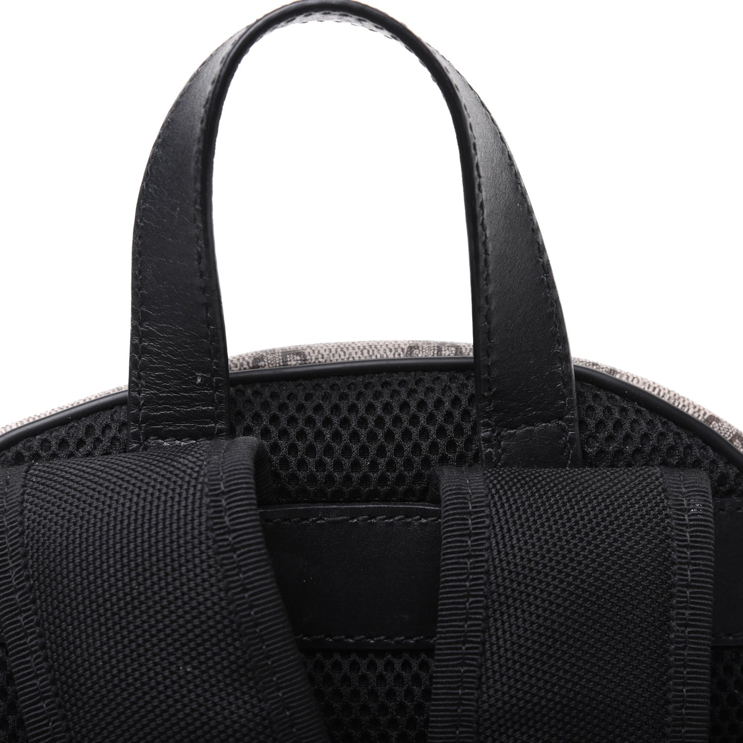 GG Supreme Monogram Small Eden Day Backpack Black