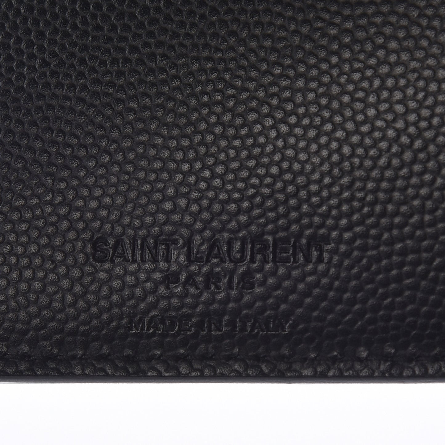 Grain De Poudre Paris East West Wallet Black