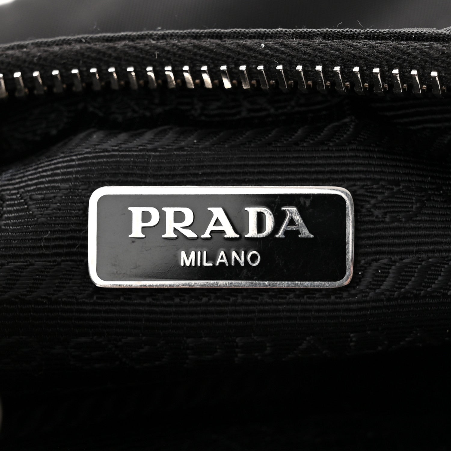 Prada Nylon Re-Edition 2005 Shoulder Bag Black 6 of 12