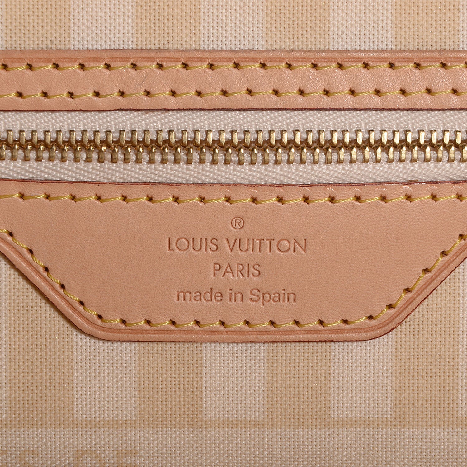 Louis Vuitton Monogram Rayures Neverfull MM 6 of 7