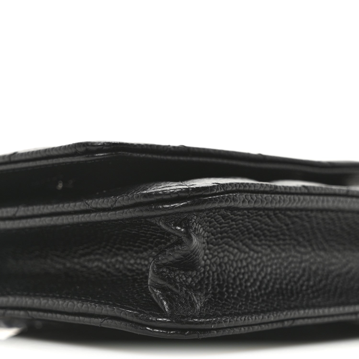 Chanel Caviar Quilted Wallet On Chain WOC Black 9 of 11