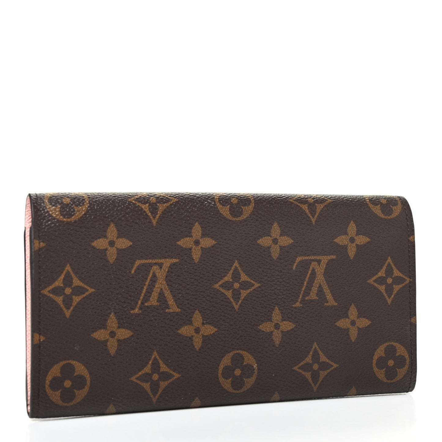 Monogram Emilie Wallet Rose Ballerine