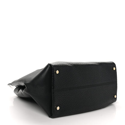 Jimmy Choo Grained Calfskin Large Alfie Tote Black 4 of 10