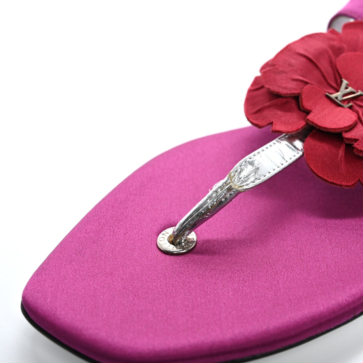 Satin Hawaii Sandals 37 Pink