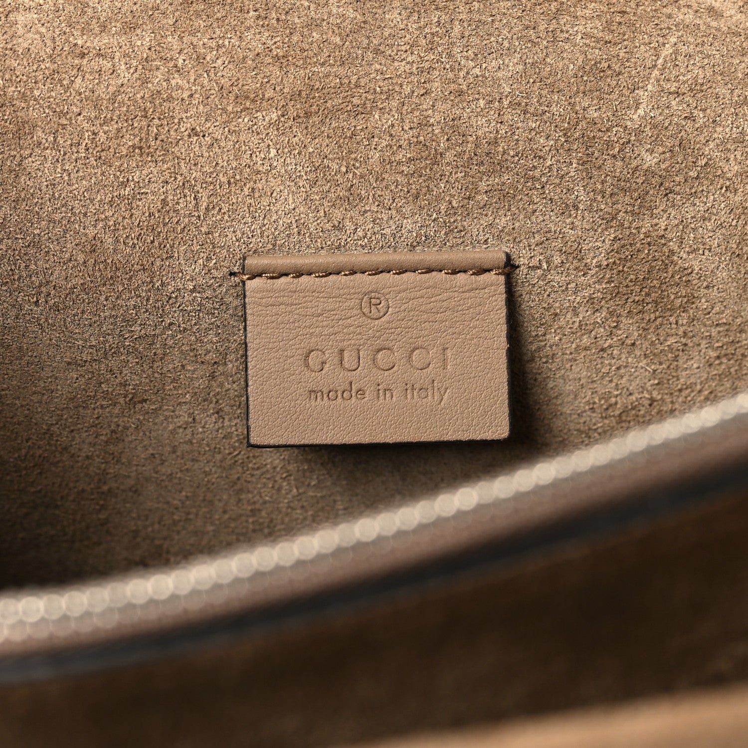 Gucci GG Supreme Monogram Small Dionysus Shoulder Bag Taupe 6 of 11