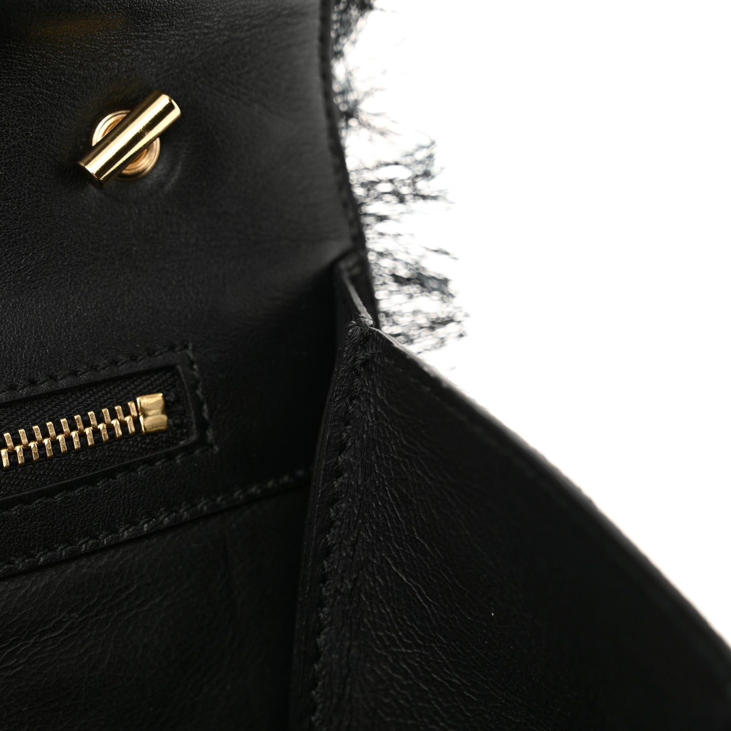 Raffia Miss Vara Bow Chain Bag Black