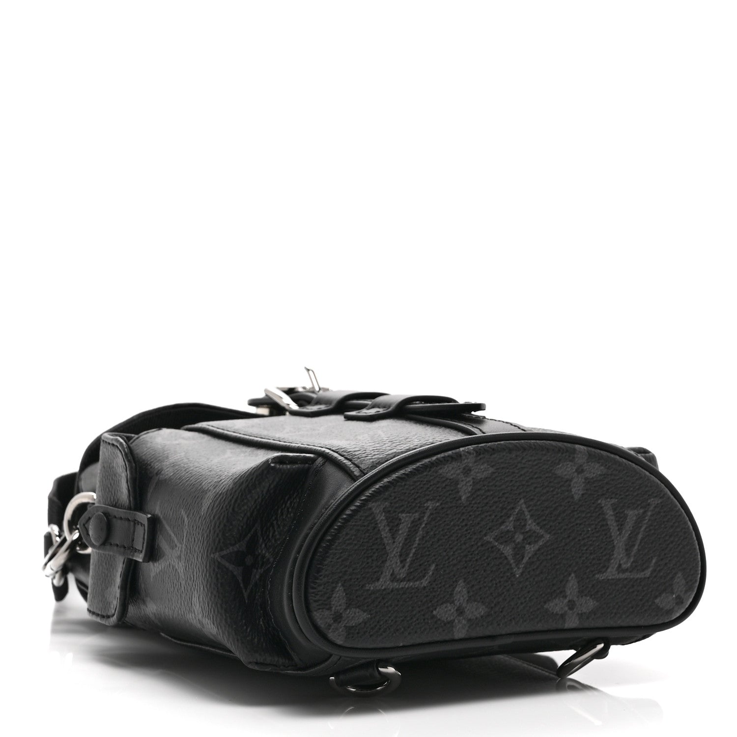 Louis Vuitton Monogram Eclipse Nano Christopher Backpack Black