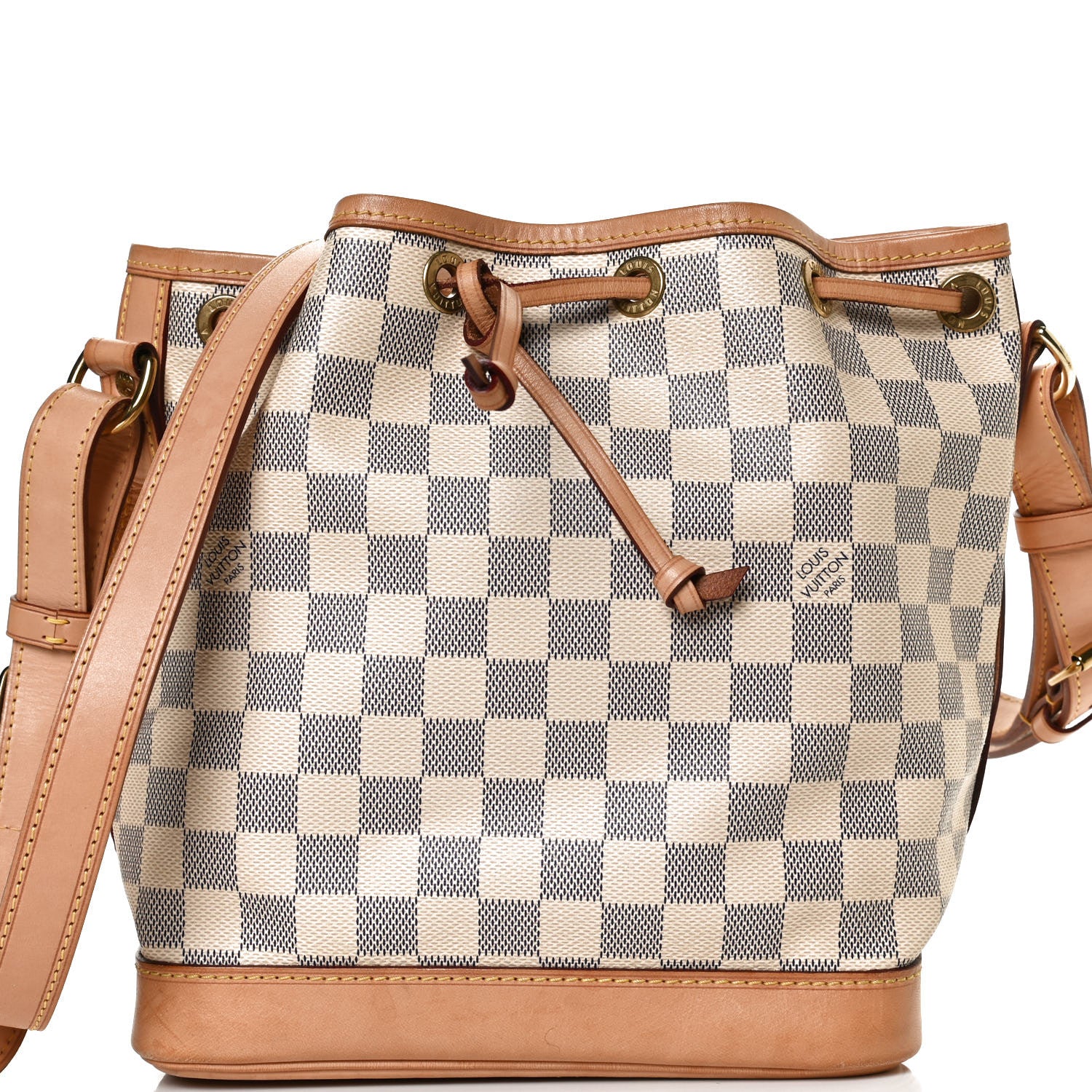 Louis Vuitton Damier Azur Noe BB 7 of 12