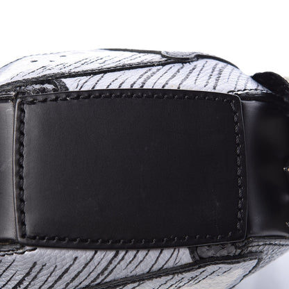 Burberry Snakeskin Pallas Helmet Bag Black 10 of 15