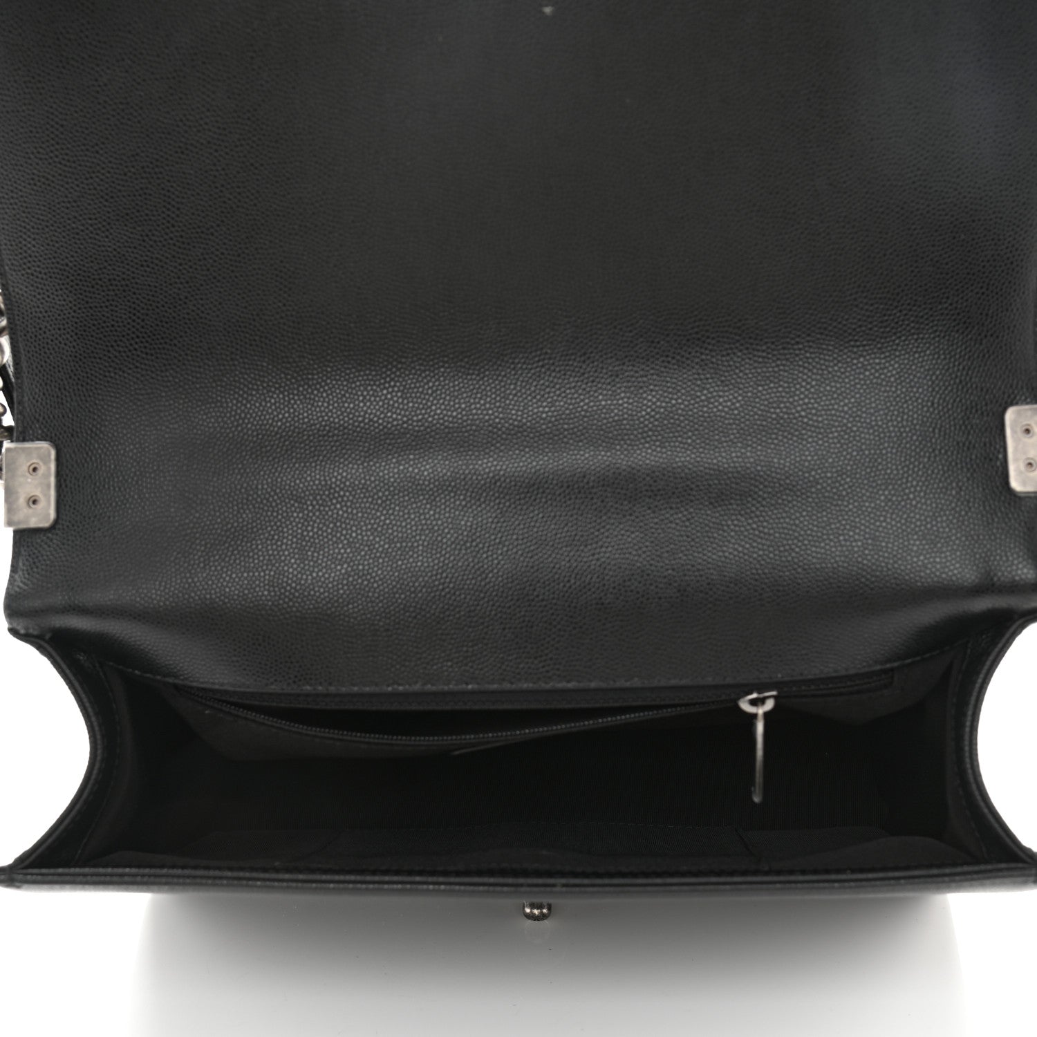 Chanel Caviar Quilted New Medium Boy Flap Black 5 of 11