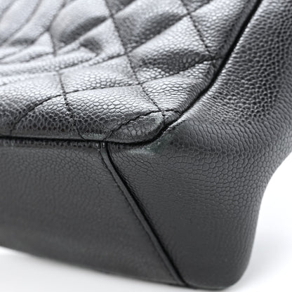 Chanel Caviar Quilted Petit Shopping Tote PST Black 12 of 16