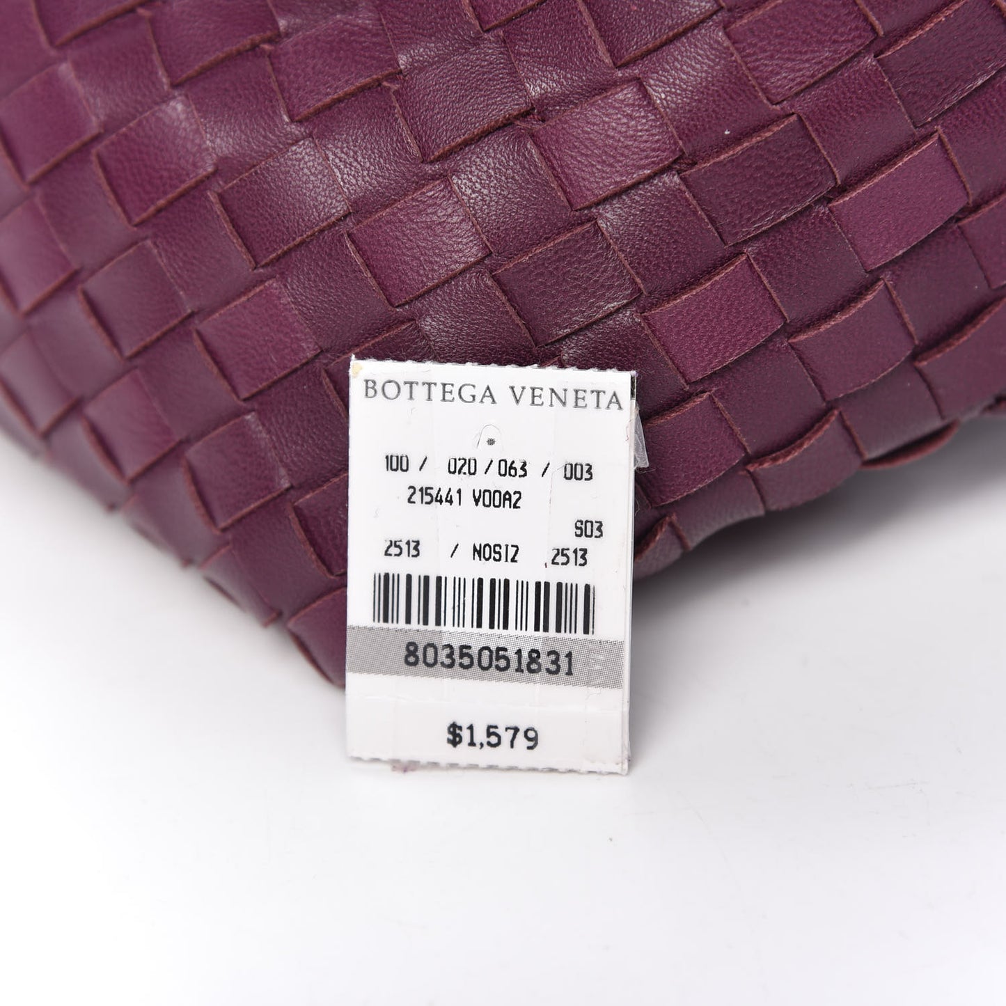 Nappa Intrecciato Pyramid Hobo Opera