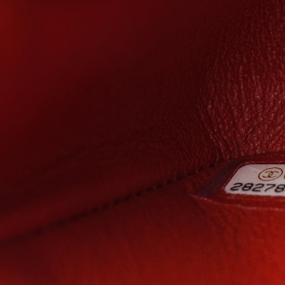 Chanel Aged Calfskin Quilted 2.55 Reissue Mini Flap Red 6 of 10