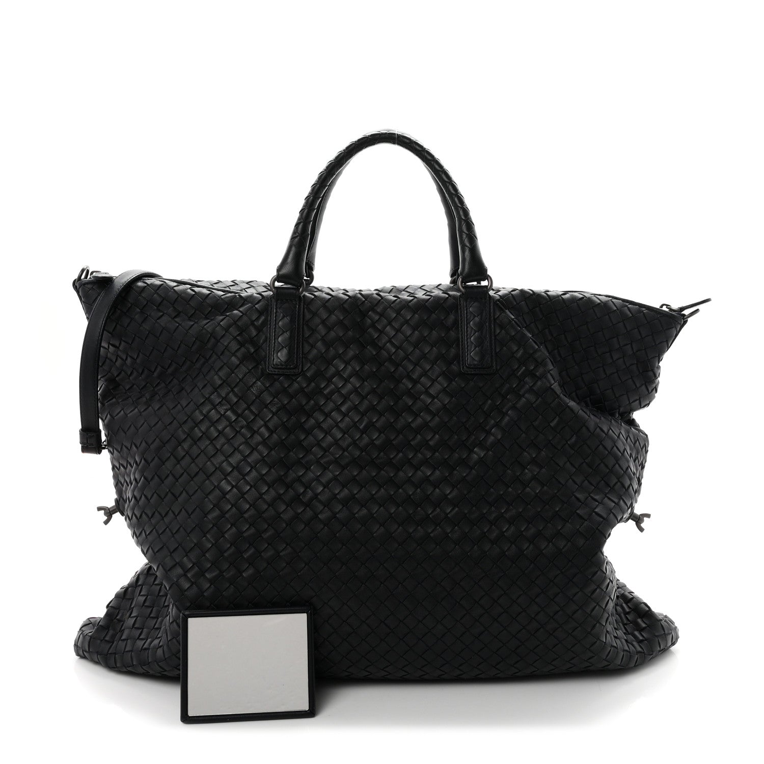Bottega Veneta Nappa Intrecciato Maxi Convertible Tote Tourmaline 3 of 11