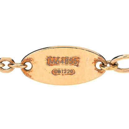 Louis Vuitton Metal Blooming Supple Necklace Gold 6 of 7