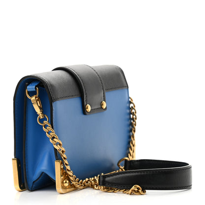 Prada City Calf Saffiano Cahier Bag Marea Black 3 of 10