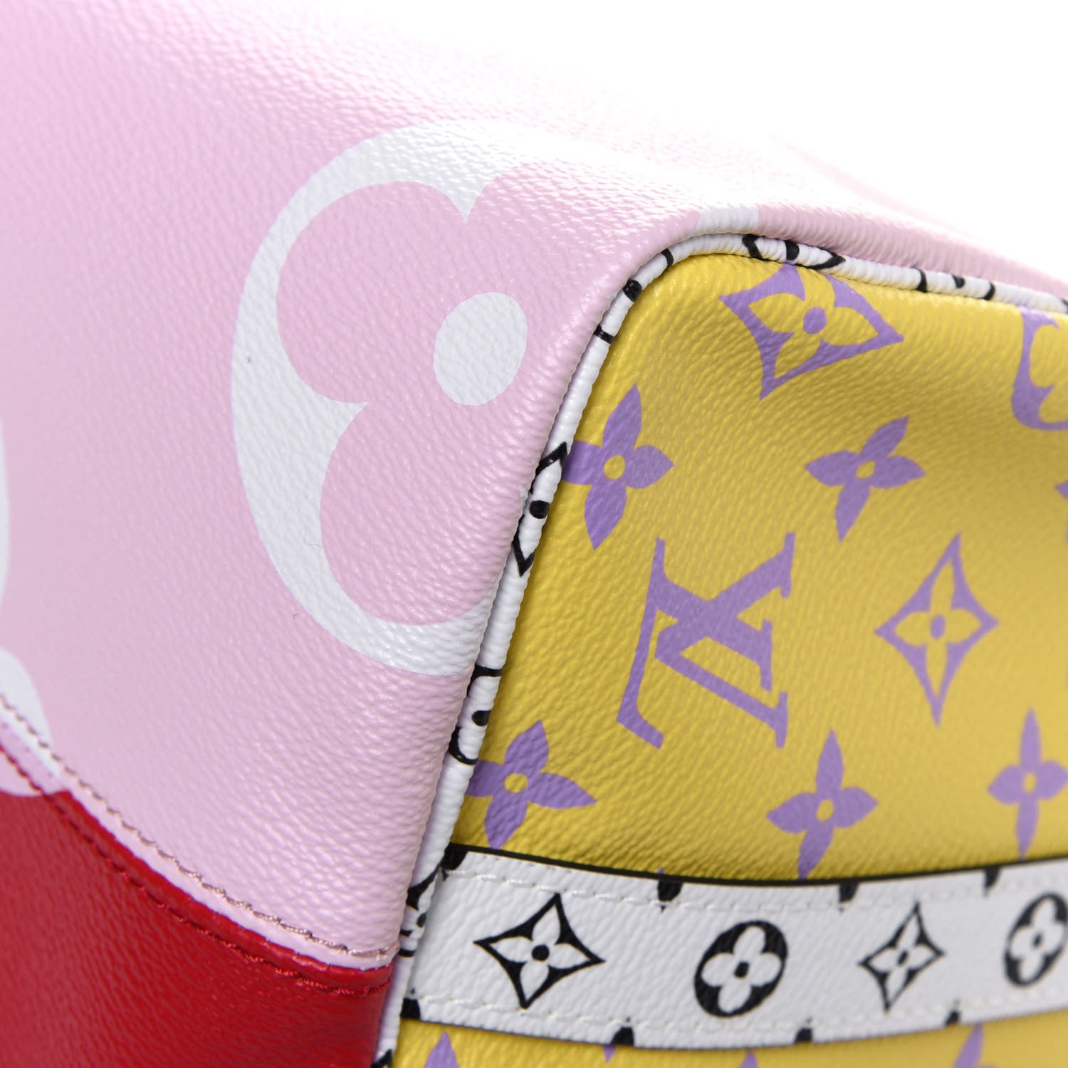 Louis Vuitton Monogram Giant Speedy Bandouliere 30 Rouge 11 of 13
