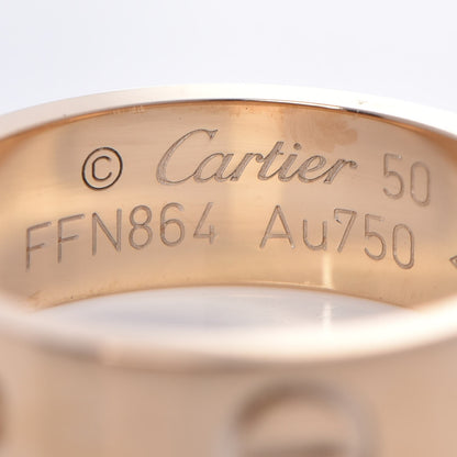 Cartier 18K Yellow Gold 5.5mm LOVE Ring 50 5.25 3 of 6