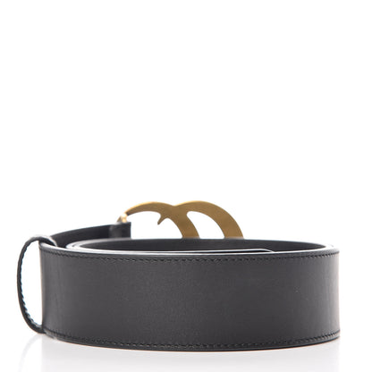 Gucci Calfskin Double G 40mm Belt 85 34 Black 3 of 6