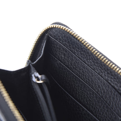 Gucci Guccissima Donna Long Wallet Black 9 of 10