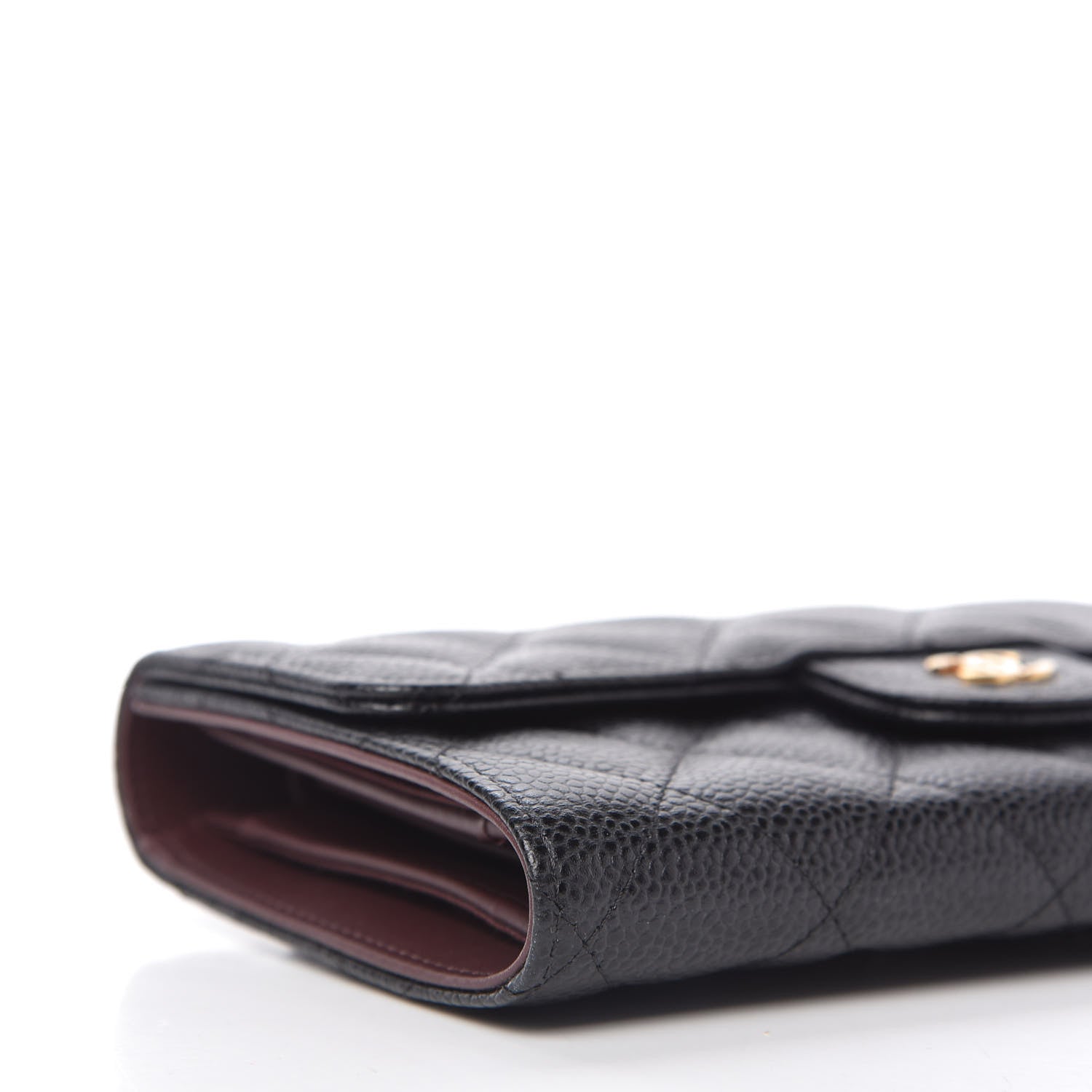 Chanel Caviar Quilted Large Flap Wallet Black 6 of 11