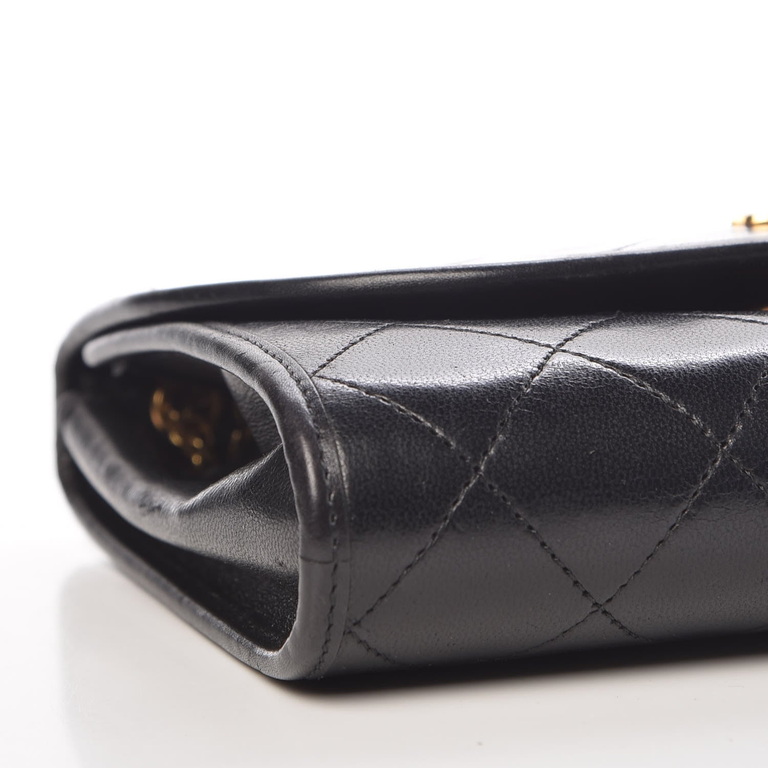 Chanel Lambskin Quilted Mini Evening Flap Black 6 of 12