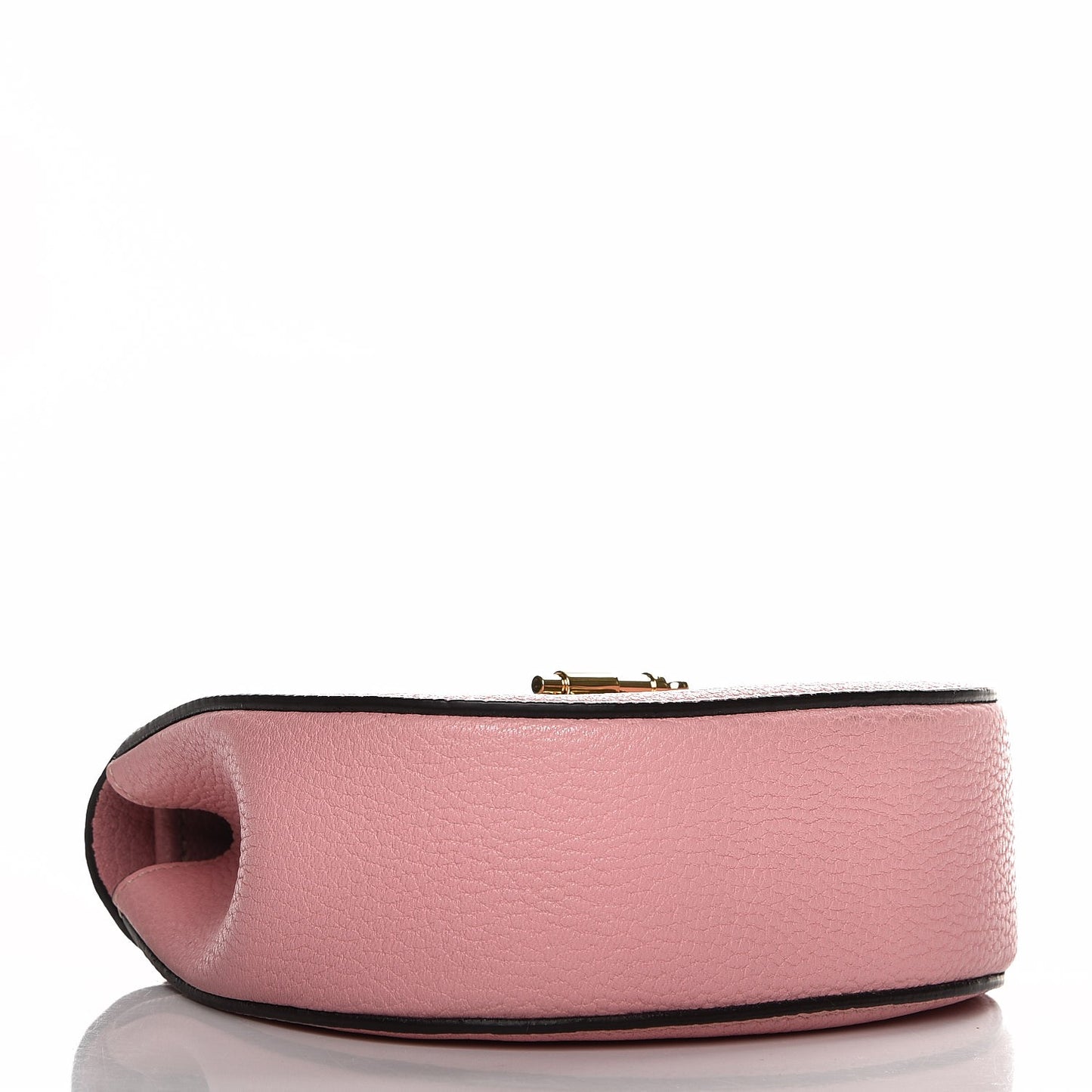 Grained Lambskin Mini Drew Shoulder Bag Washed Pink