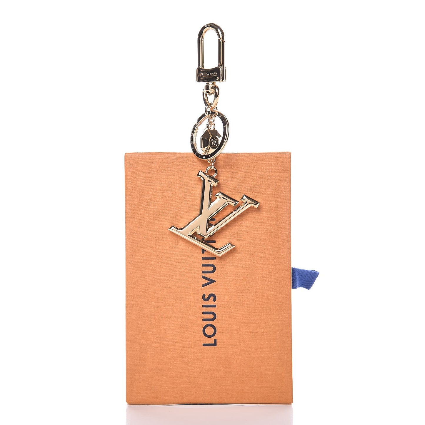 LV Facettes Bag Charm Key Holder Gold
