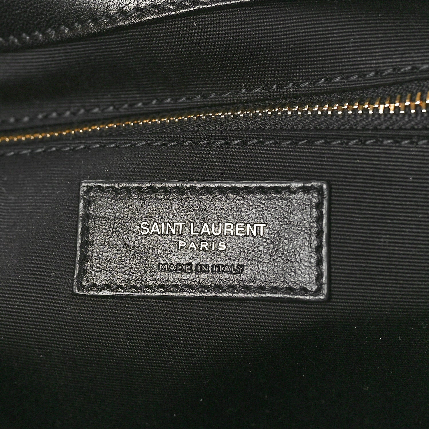 Saint Laurent Lambskin Quilted Maxi Icare Shopping Tote Black 7 of 11