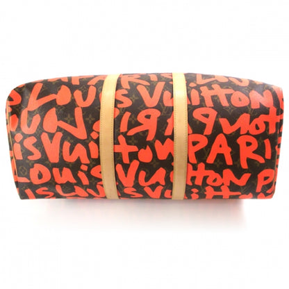 Louis Vuitton Monogram Graffiti Keepall 50 Orange 4 of 9