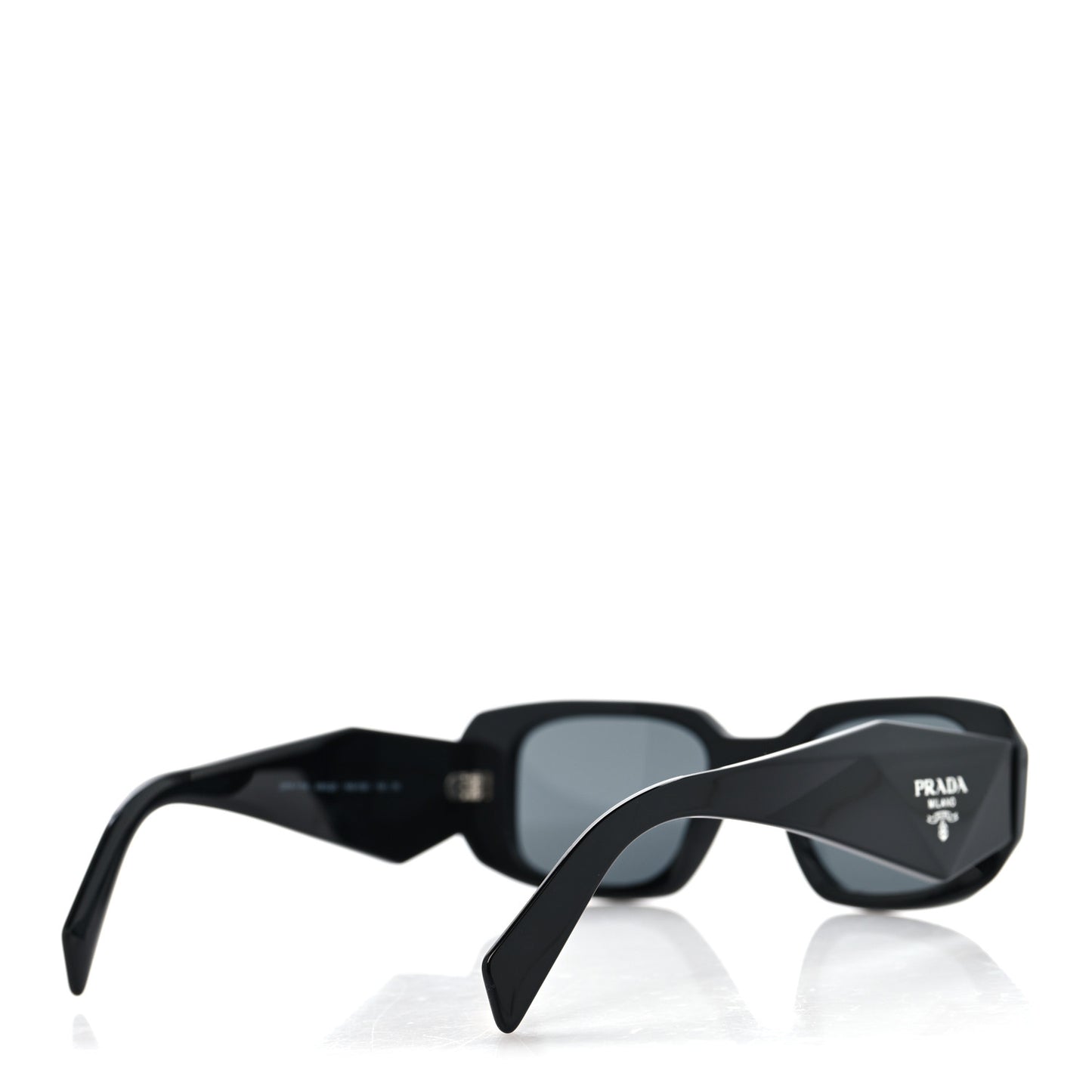 Acetate Symbole Sunglasses SPR 17W Black