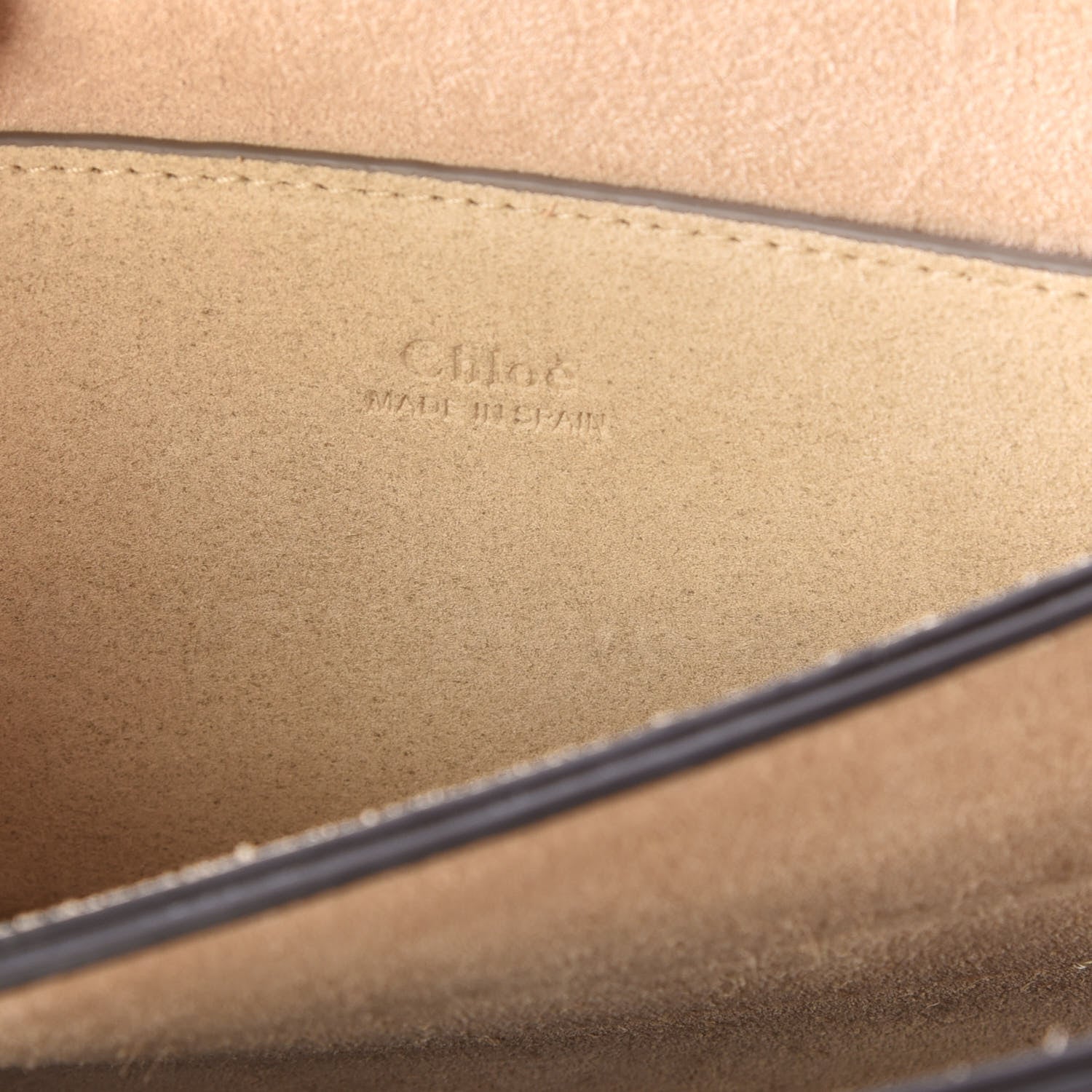 Chloe Suede Calfskin Small Faye Shoulder Bag Washed Blue 7 of 9