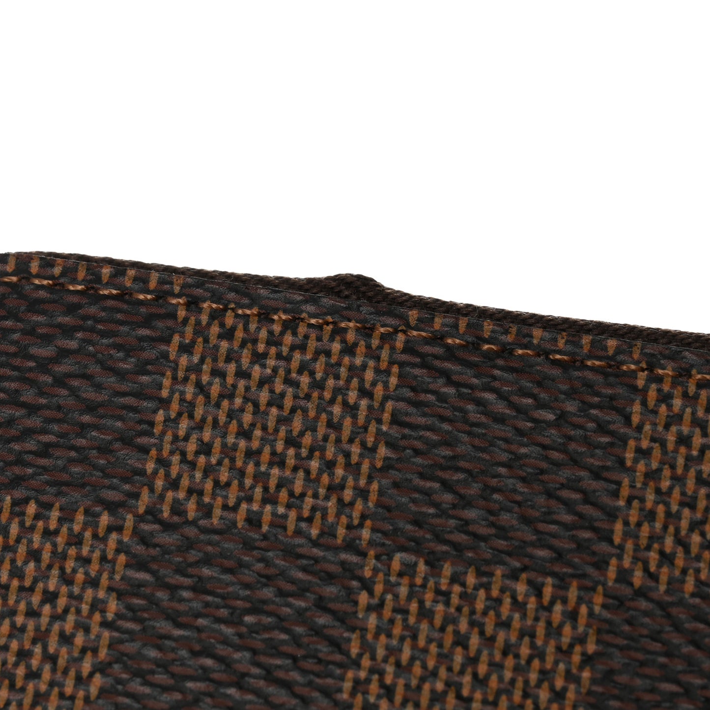 Damier Ebene Clemence Wallet Cherry