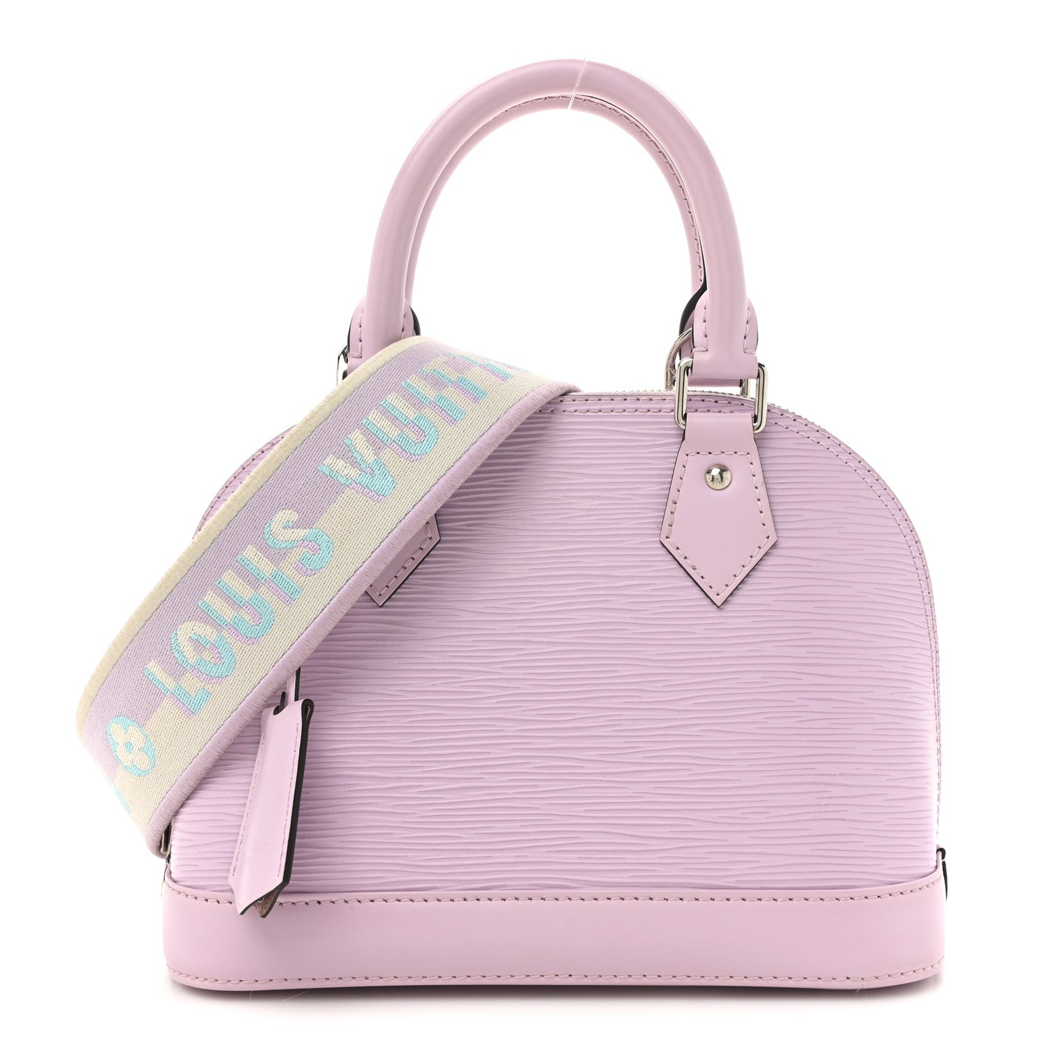 Louis Vuitton Epi Jacquard Alma BB Light Pink 1 of 9