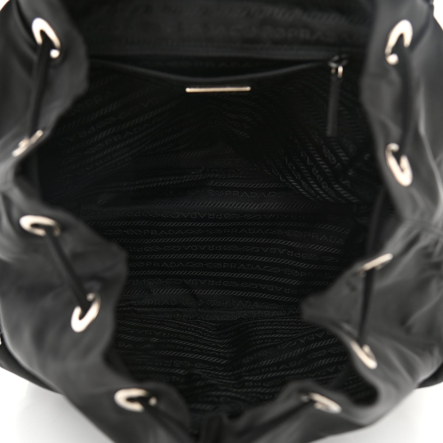 Nylon Vela Backpack Black