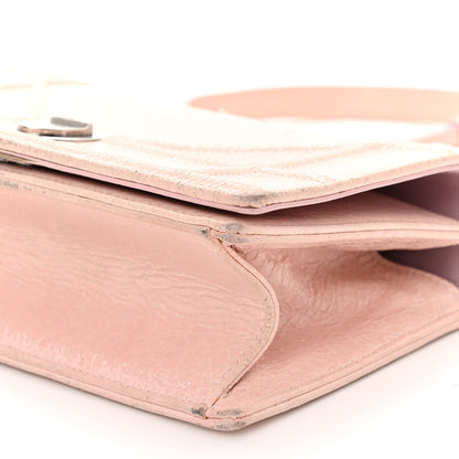 Christian Dior Ceramic Effect Deerskin Small Diorama Flap Bag Pink 9 of 15