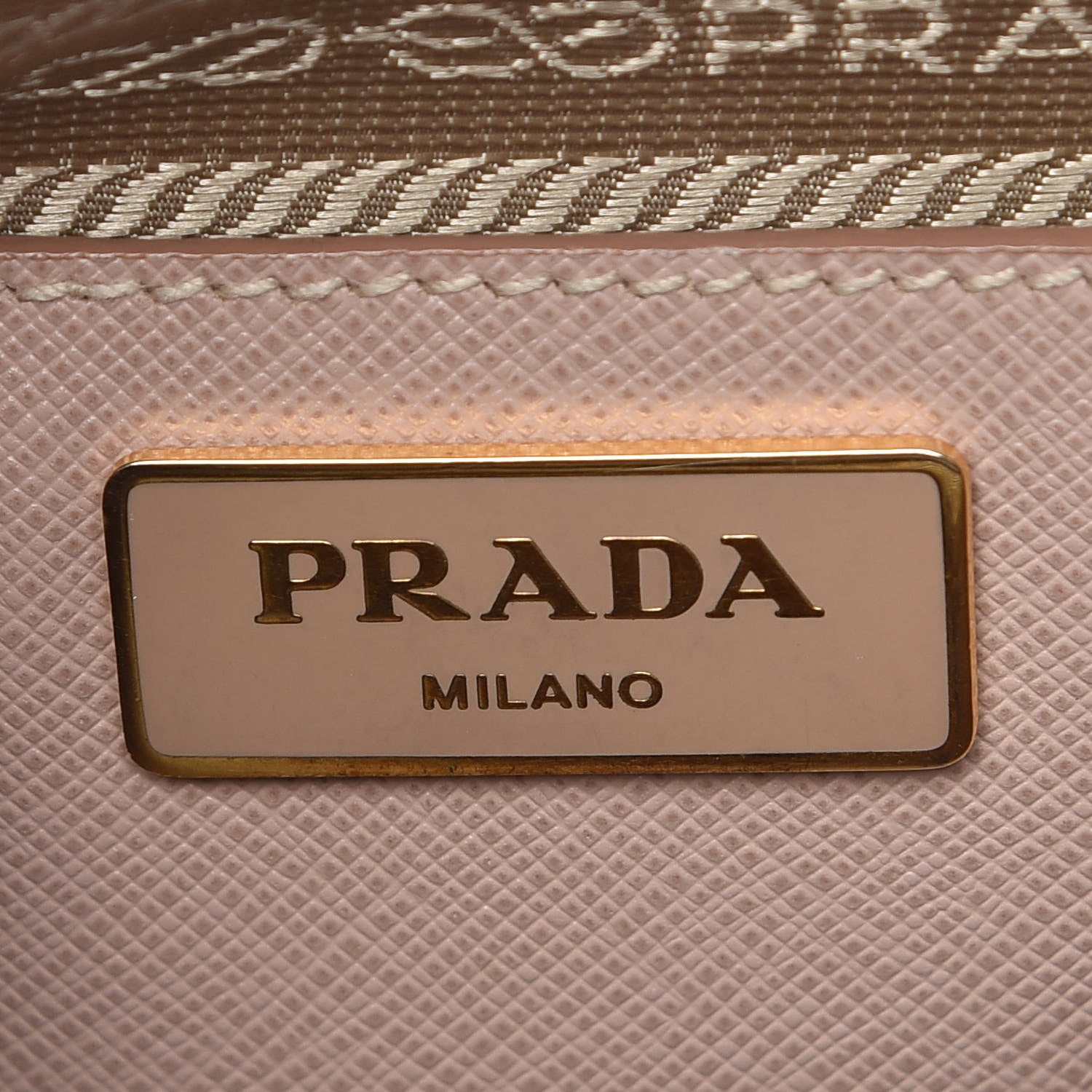 Prada Saffiano Lux Medium Promenade Tote Cammeo 6 of 16