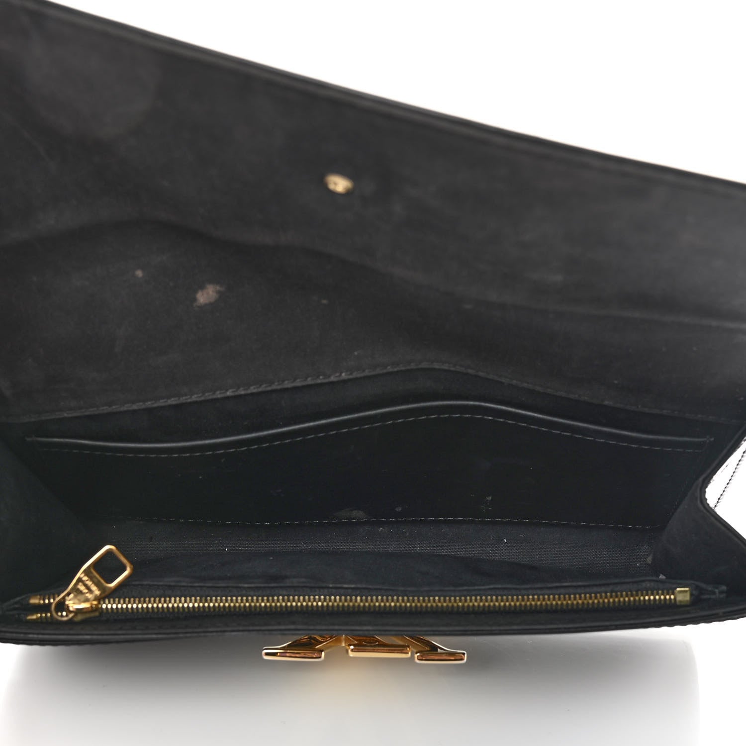 Louis Vuitton Patent Louise Clutch Amarante 5 of 10