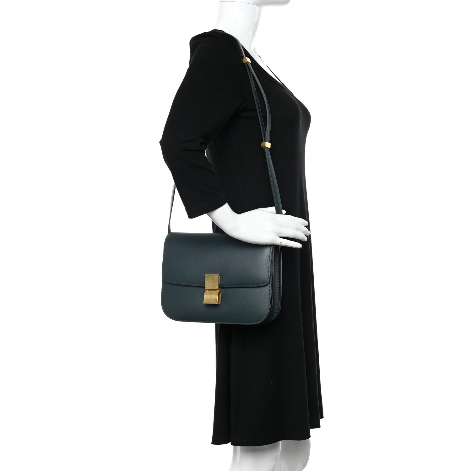Celine Box Calfskin Medium Classic Box Flap Bag Amazone 2 of 10