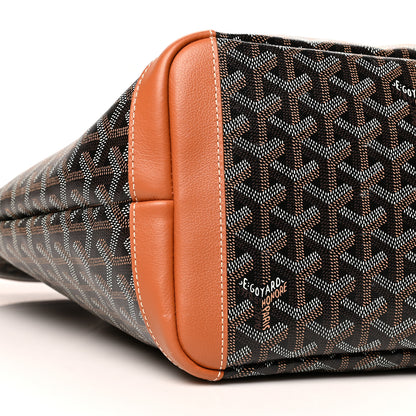 Goyard Goyardine Artois MM Black Gold 9 of 10